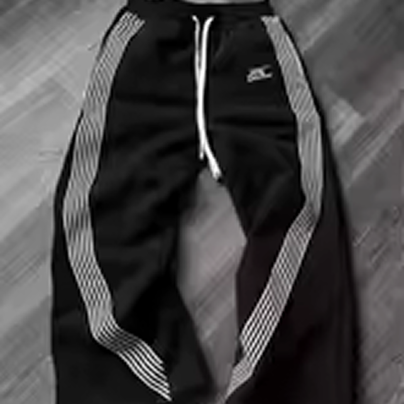 Y2K Embroidered Camo Jogger Sweatpants